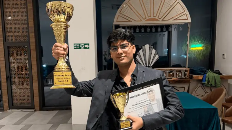 Strategist Award Winner At Business Event