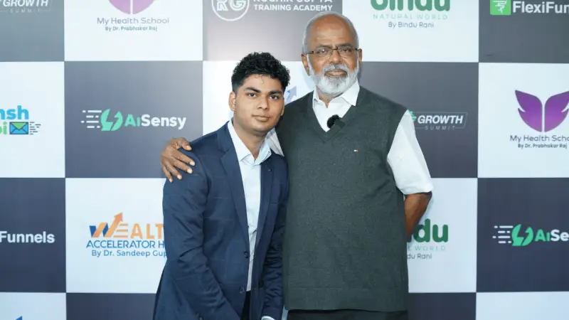 With Dr. Arokiaswamy Velumani (Indian Billionaire)